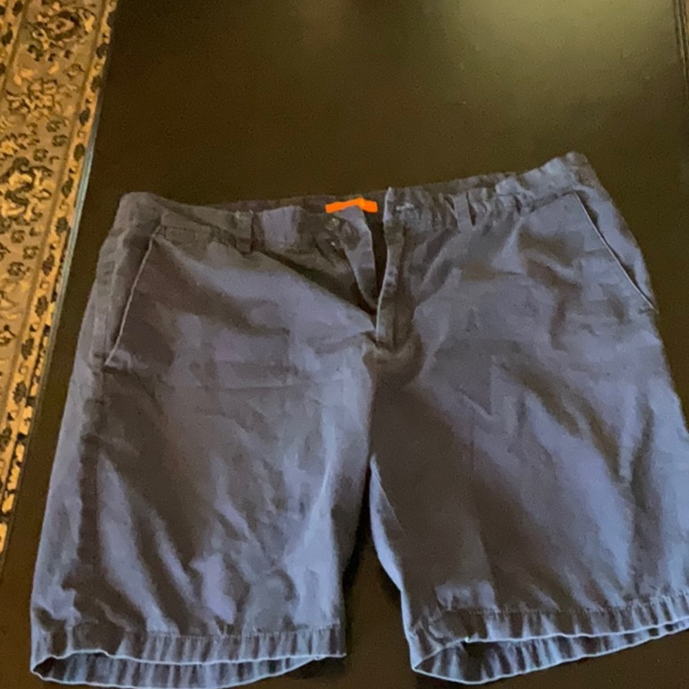 Joe Fresh Blue Flat Front Shorts